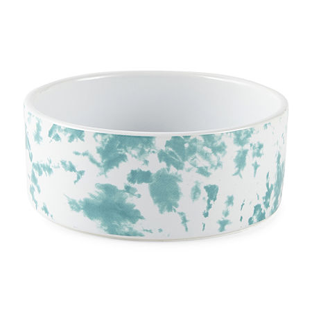 Paw And Tail Tie Dye Dog Food Bowl, One Size , Multiple Colors