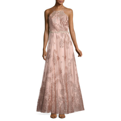 jcpenney rose gold dress