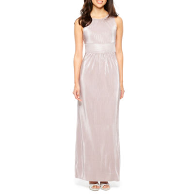 melrose sleeveless evening gown