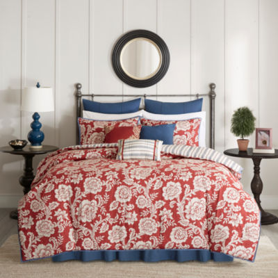 Madison Park Georgia Floral 9 Pc Comforter Set Jcpenney