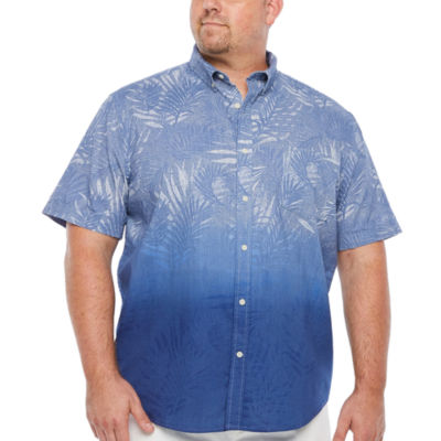 jcpenney big and tall short sleeve dress shirts