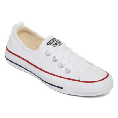 ladies white converse sneakers