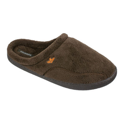 dockers mens terry slide slippers