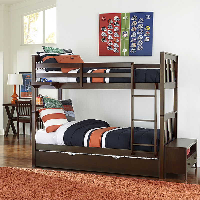 Bunk Bed, Brown | buystore123.com