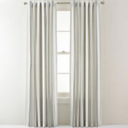 Royal Velvet® Arden Stripe Back-Tab Curtain Panel