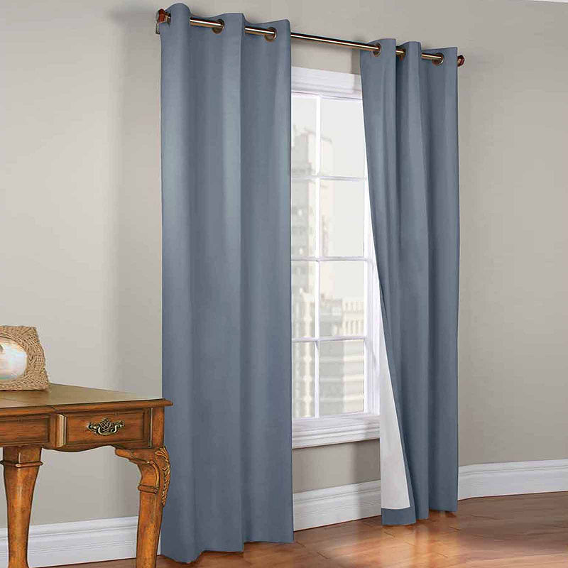 Weathermate 2-Pack Room-Darkening Grommet-Top Curtain Panels, 80