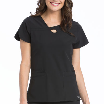 keyhole scrub top