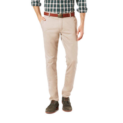 dockers washed khaki slim tapered