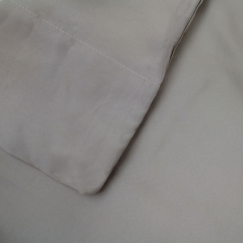 Amrapur 220Tc Sheet Set, Queen, Gray