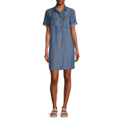 denim dress jcpenney