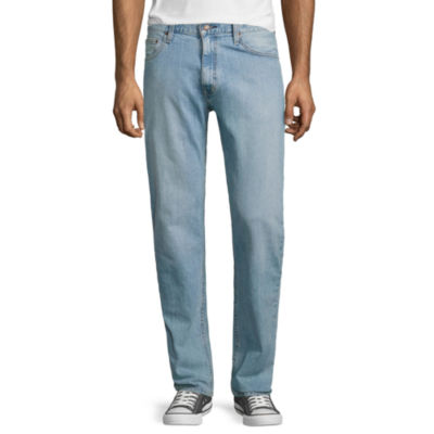 arizona flex denim jogger pants