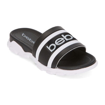 bebe slide sandals