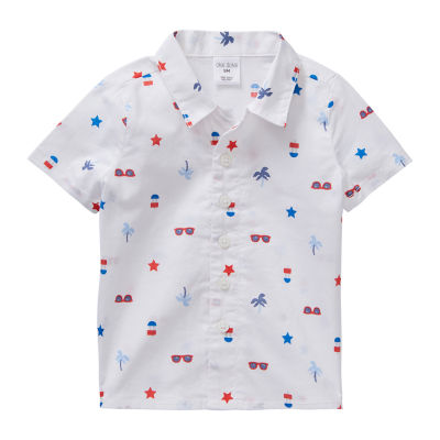 baby polo button down shirt