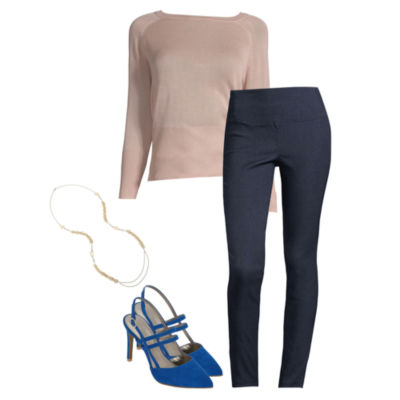 jcpenney worthington pull on skinny