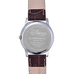Disney Cardiff Womens Winnie the Pooh Brown Leather Watch