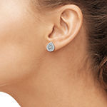 1/4 CT. T.W. Diamond 10K White Gold Earrings