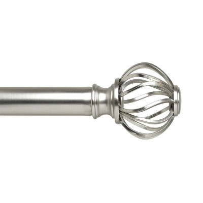 Umbra Regal 1 In Curtain Rod Color Nickel Jcpenney