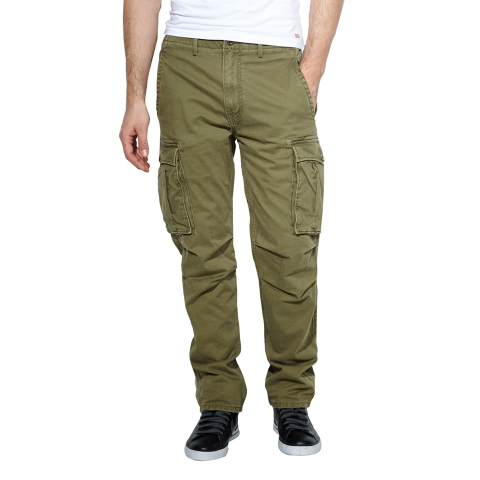Levis ACE Cargo Pants, Green, Mens