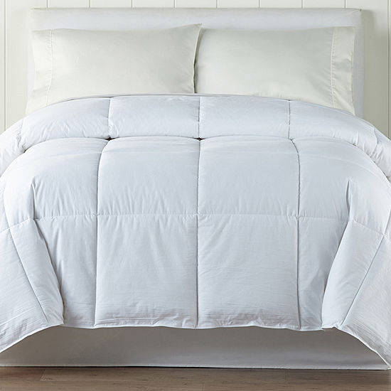 Jcpenney Home Level 1 Down Alternative Comforter Color White