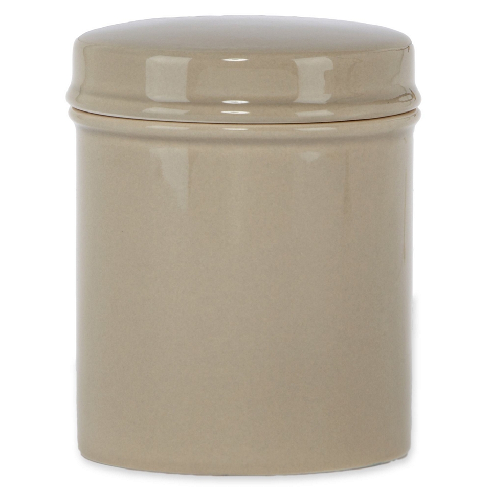JCP EVERYDAY jcp EVERYDAY Brook Ceramic Covered Jar, Khaki Porcelain