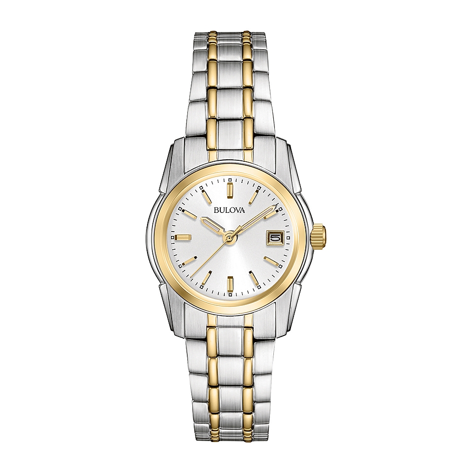 Bulova Womens Gold Tone Bracelet Watch