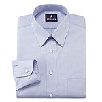Stafford Mens Wrinkle Free Pinpoint Oxford Dress Shirt