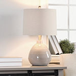 Stylecraft 12 W Glacier Gray Ceramic Table Lamp