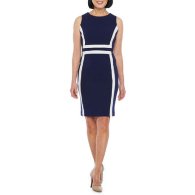 jcpenney navy dress