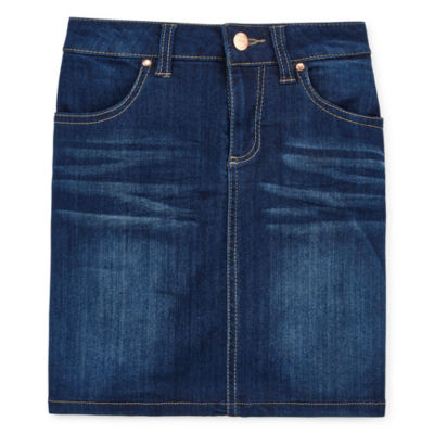 jcpenney jean skirt