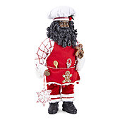 Christmas Cheer 18" Baker Santa Figurine North Pole Trading Co 