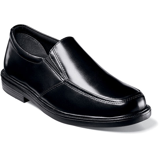 Nunn Bush® Tucker Mens Moc Toe Slip-On Dress Shoes