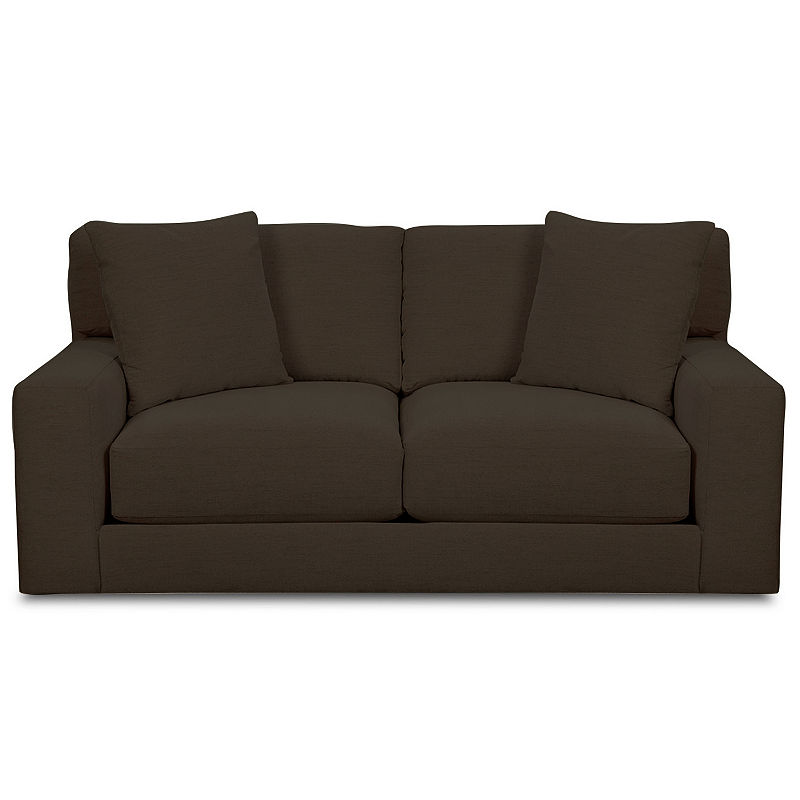 Fabric Possibilities Ponderosa Loveseat, Brown