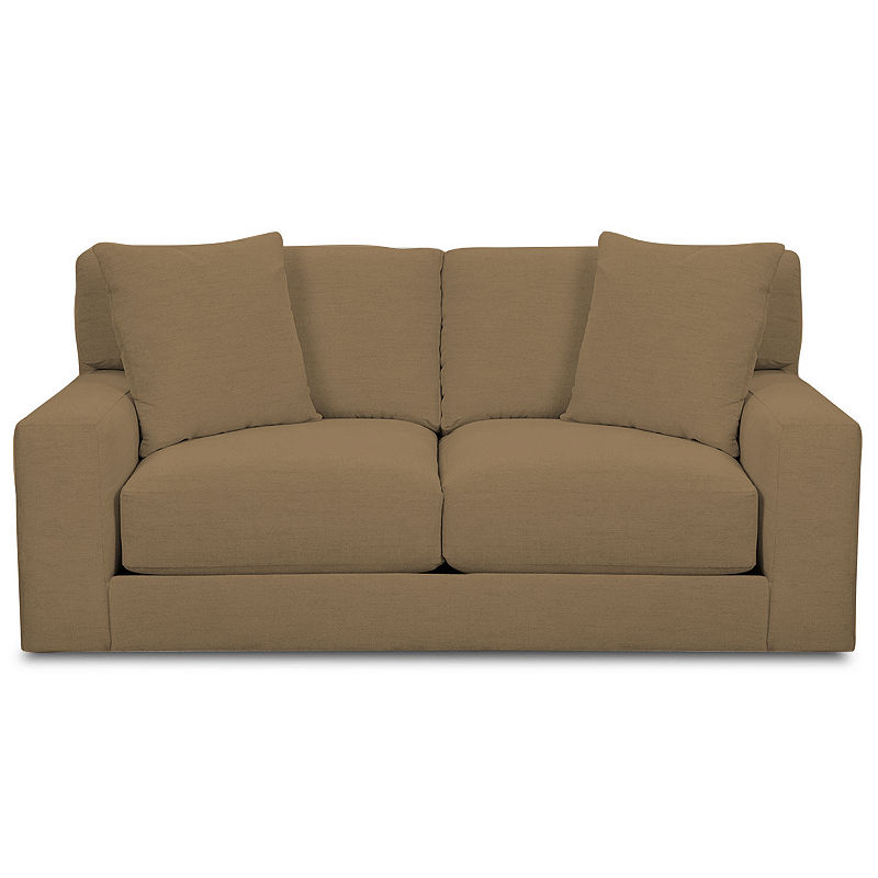 Fabric Possibilities Ponderosa Loveseat, Brown