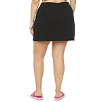 Juicy By Juicy Couture Baby French Terry Womens Mid Rise A-Line Skirt-Plus