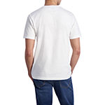 Chaps Big and Tall Mens Crew Neck Short Sleeve Regular Fit Graphic T-Shirt