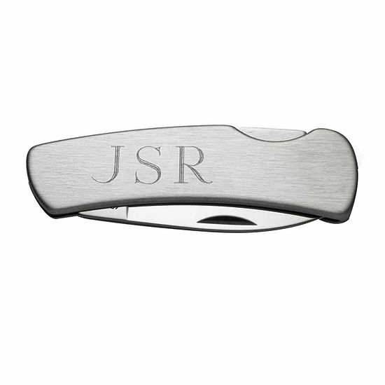Stainless Steel Personalized Lock Blade Pocket Knife