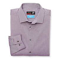 Various sz. FERRAR SLIM FIT DRESS SHIRT & TIE NWT J Purple Majesty Grid Tie