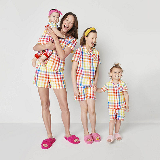 Peyton & Parker Multi Check Family Matching Pajamas