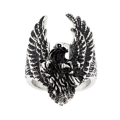 Mens Stainless Steel Eagle Ring JCPenney