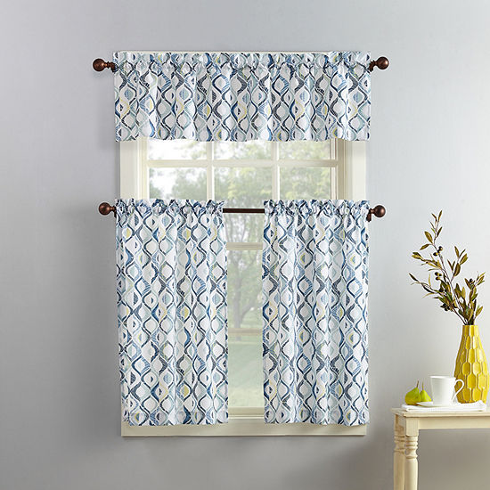 kitchen curtain sets with swag