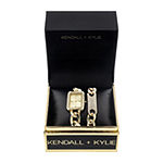 Kendall + Kylie Womens Gold Tone Bracelet Watch A0373g-42-A27