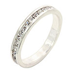 Sparkle Allure Crystal Pure Silver Over Brass Band