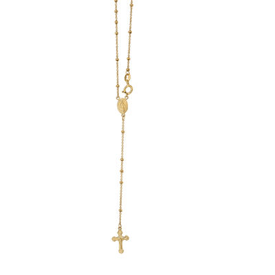 Womens 14K Gold Rosary Necklaces JCPenney