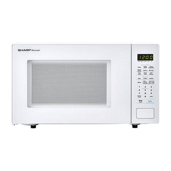 Sharp Carousel 1 4 Cu Ft 1000w Countertop Microwave Oven In