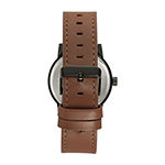 Armitron Mens Leather Strap Watch 20/5440dgdgbn
