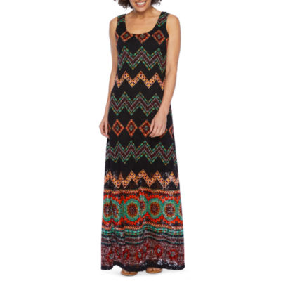 jcpenney black maxi dress