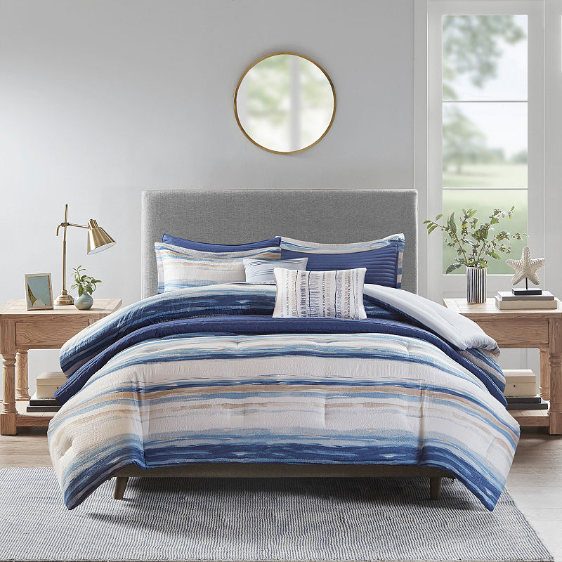 Madison Park Comforters On Earth, Madison Park Marcella Contemporary 6 Piece Duvet Cover Set