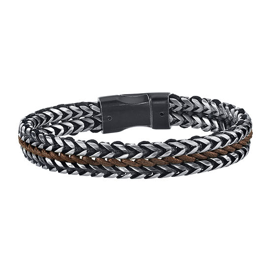 Stainless Steel 8 1/2 Inch Link Bracelet