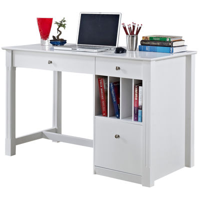 Augstana Desk, Color: White - JCPenney