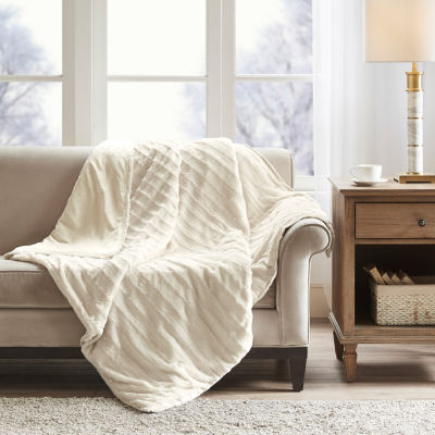 Beautyrest Duke Faux Fur Weighted Blanket - JCPenney